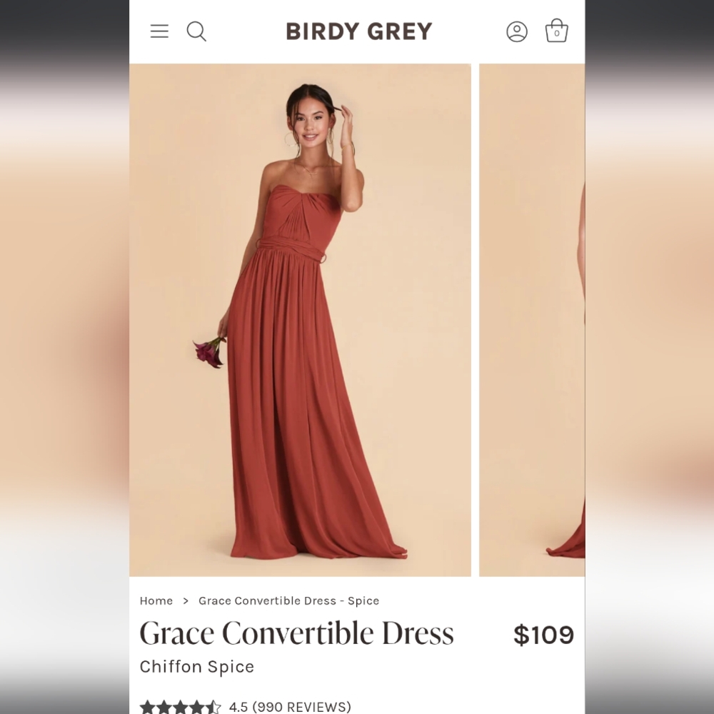 Grace convertible bridesmaid dress